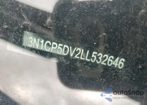 2020 Nissan Kicks Sr из США, поврежденный, VIN 3N1CP5DV2LL532646